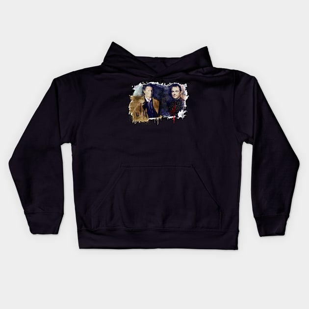 Cas & Crowley Kids Hoodie by Beanzomatic